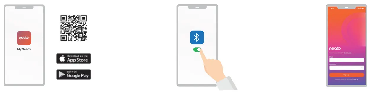 neato D8 Intelligent Robotic Vacuum - app1