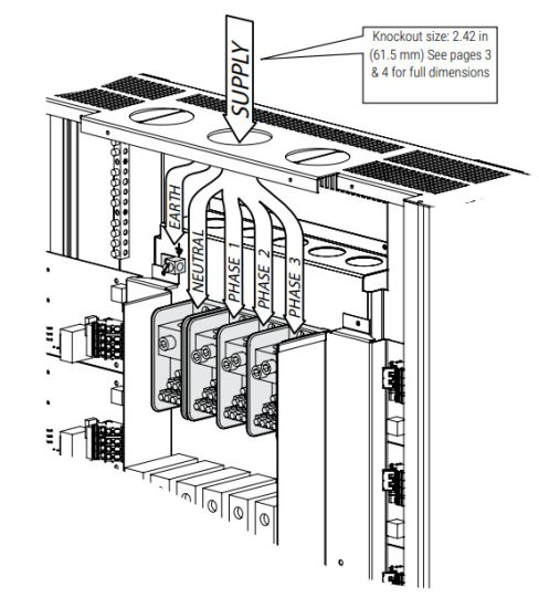 COOPER SC UN Universal Source Controller - Input Lugs