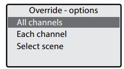 COOPER SC UN Universal Source Controller - Override Channels