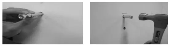 Fix the hook to wall