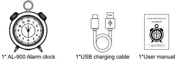 FWFX AL 900 Alarm Clock Sleep Aid Speaker - Accessories