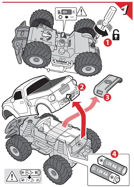 TAIYO 9340001 Mini Truck fig 1