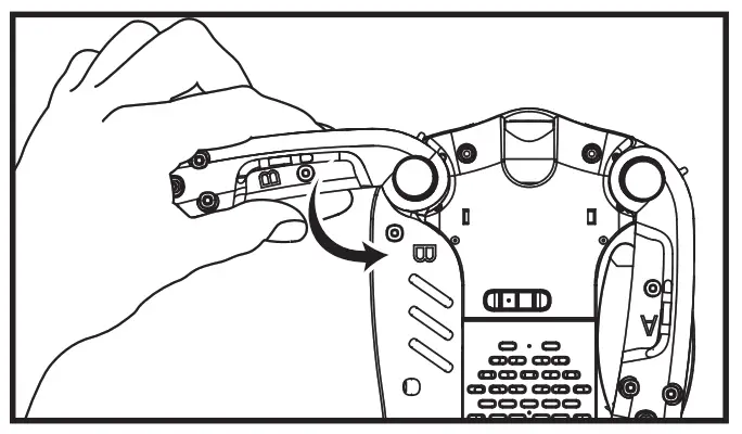 SYMA 4-AXIS Foldable Drone - Folding 2