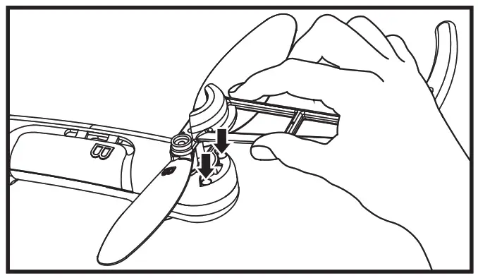 SYMA 4-AXIS Foldable Drone - Installing