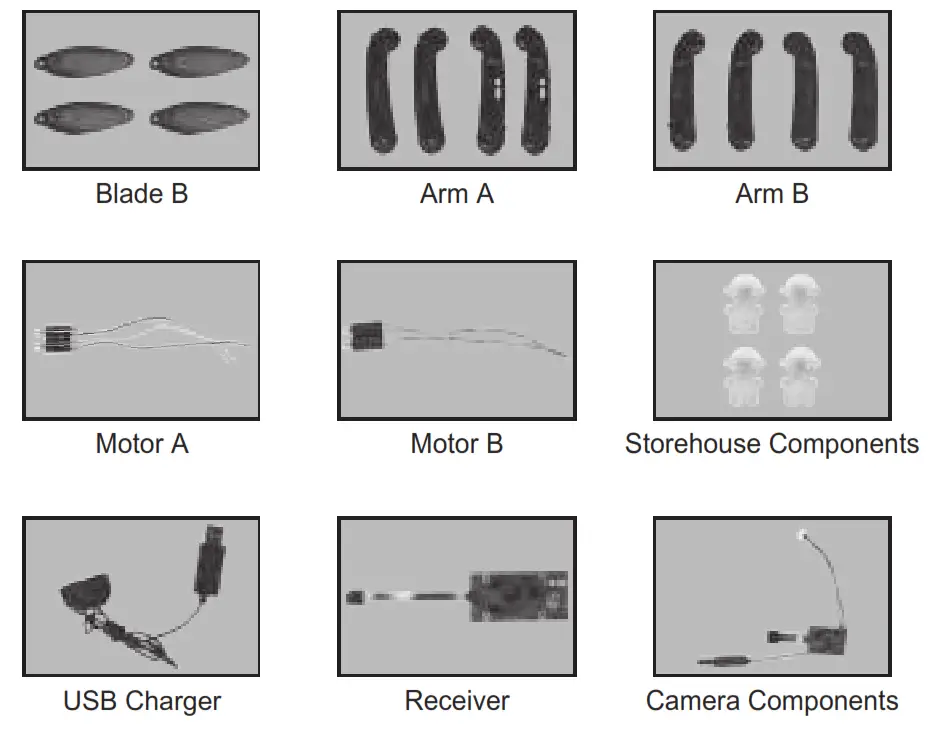 SYMA 4-AXIS Foldable Drone - Optional 2