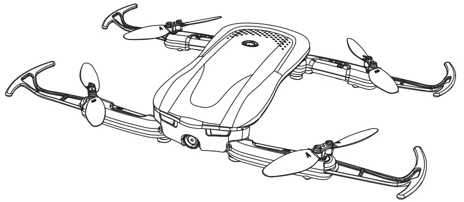 SYMA 4-AXIS Foldable Drone - drone