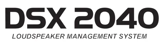 dBTechnologies DSX 2040 Loudspeaker Management System LOGO
