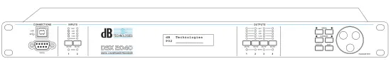 dBTechnologies DSX 2040 Loudspeaker Management System PIC 1