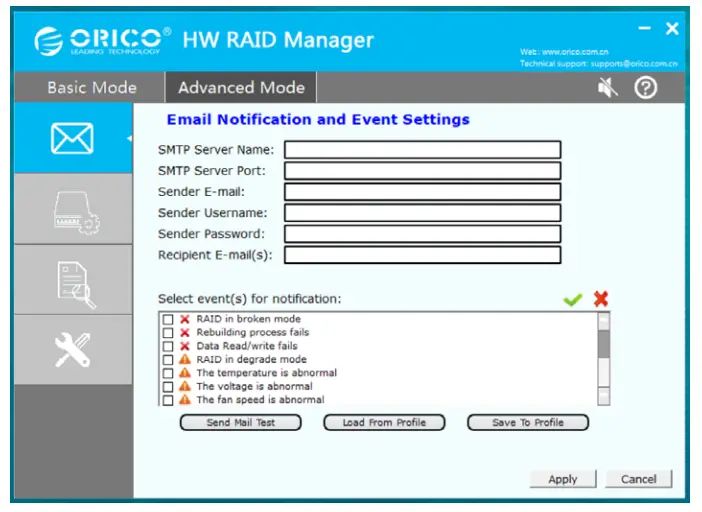 ORICO 35RU3 Series 2 5 and 3 5 Inch External Hard Drive RAID Enclosure - normally