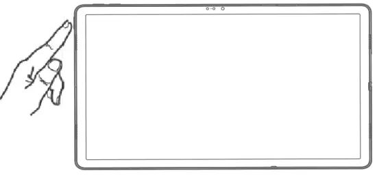 Lenovo TB J606F P11 Smart Tablet - Power button