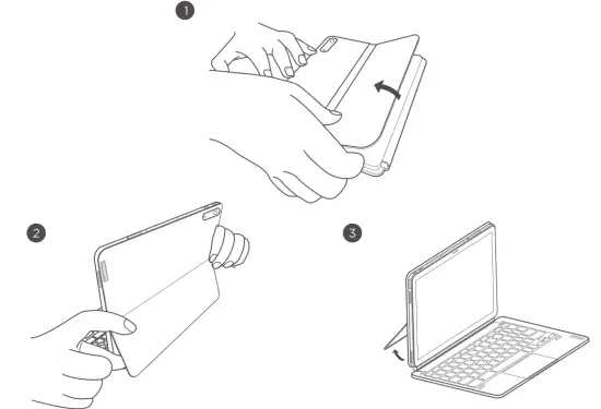 Lenovo TB J606F P11 Smart Tablet - kickstand