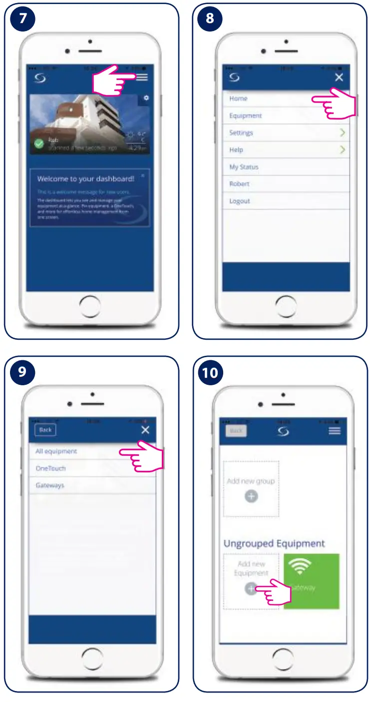 SALUS ECM600 Electric Monitor 6V Smart Home Range - device