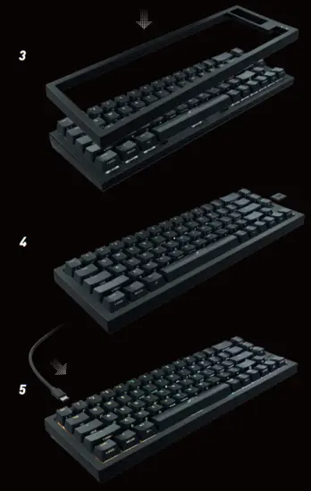 Xtrfy K5 Compact RGB 65% Mechanical Gaming Keyboard - ASSEMBLE 2