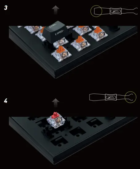 Xtrfy K5 Compact RGB 65% Mechanical Gaming Keyboard - DISASSEMBLE 2