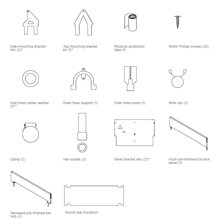 FISHER PAYKEaL DD60DTX6HI Integrated Double DishDrawer Dishwasher 1