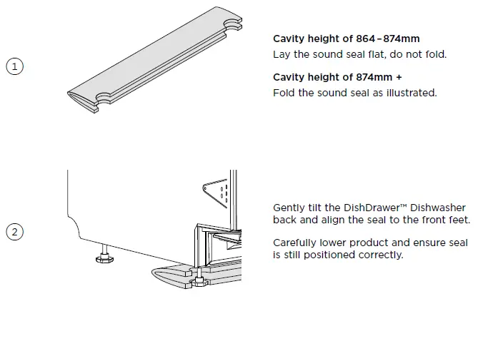 FISHER PAYKEL DD60DTX6HI Integrated Double DishDrawer Dishwasher 11 - Copy