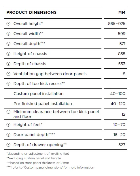 FISHER PAYKEL DD60DTX6HI Integrated Double DishDrawer Dishwasher 42