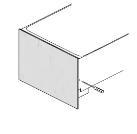 FISHER PAYKEL DD60DTX6HI Integrated Double DishDrawer Dishwasher PANNEL FIT