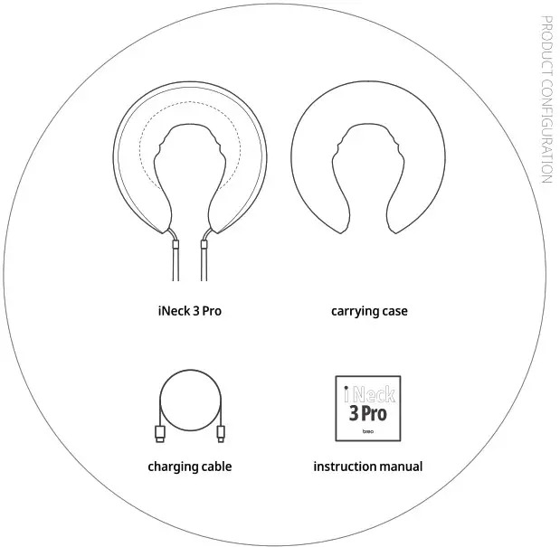 Breo iNeck 3 Pro Electric Massage Neck Pillow - after use