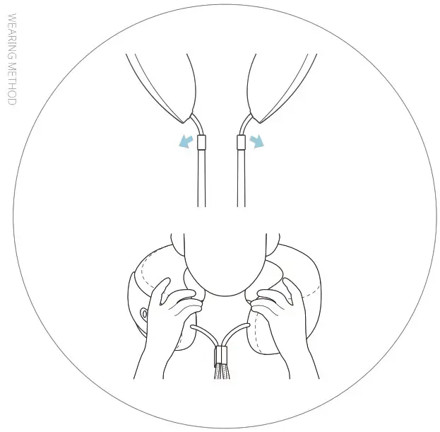 Breo iNeck 3 Pro Electric Massage Neck Pillow - how to wear