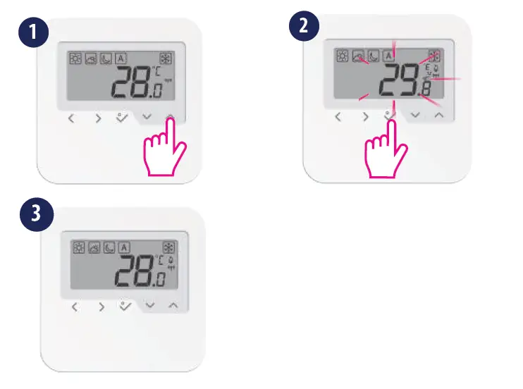 SALUS -HTRS-RF- Digital- Room -Thermostat -10