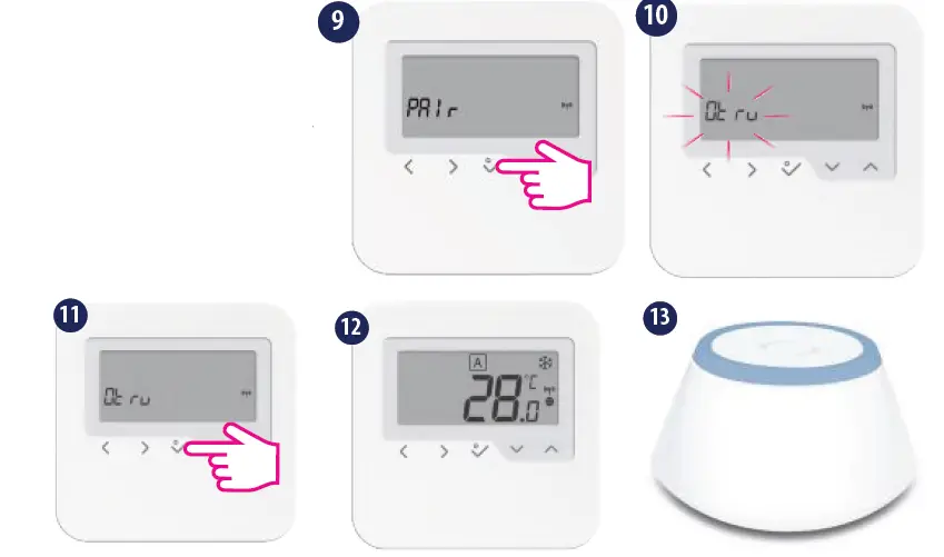 SALUS -HTRS-RF- Digital- Room -Thermostat -14