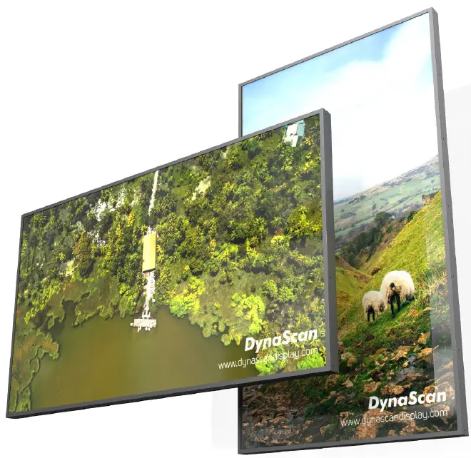 DynaScan DS552LT5-1 55 Inch Clean Black Digital Signage