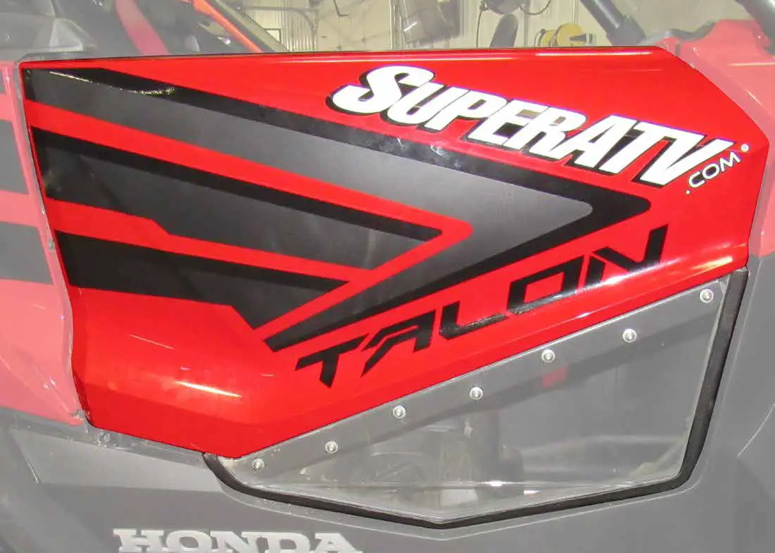 SUPERATV Honda Talon Door BulbReinstall stock Insert