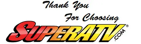 SUPERATV Honda Talon Door Inserts logo
