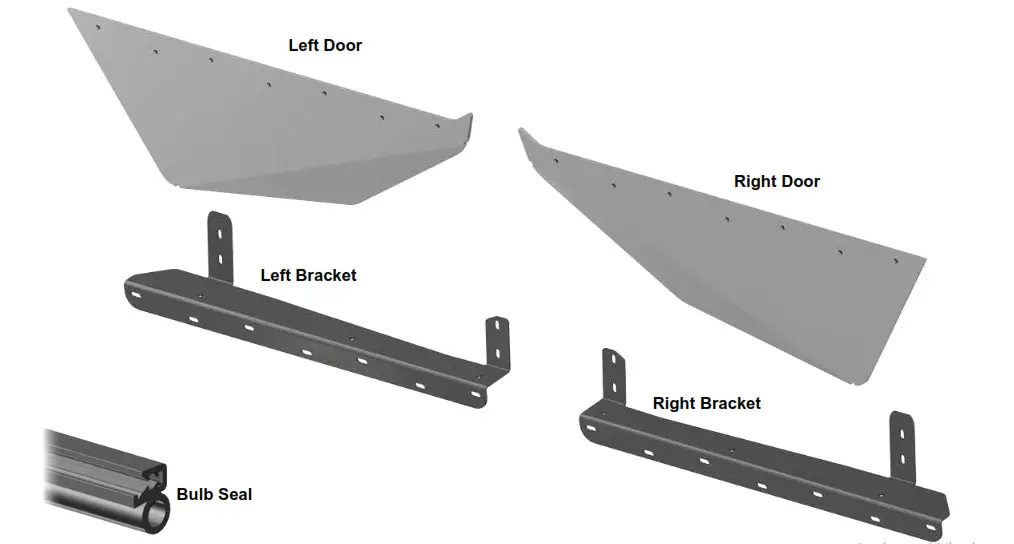 SUPERATV Honda Talon Door Left Door