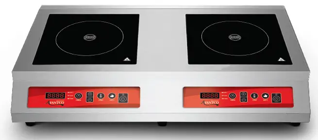 AVANTCO 177IC35DB 3600 Watt Double Countertop Induction Range