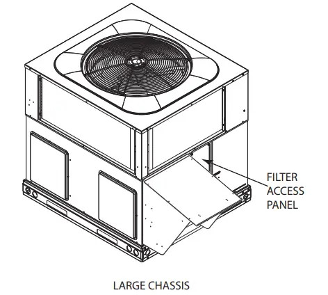 Carrier PGD4 14 SEER Single and Three Phase Single Packaged Air Conditioner 7