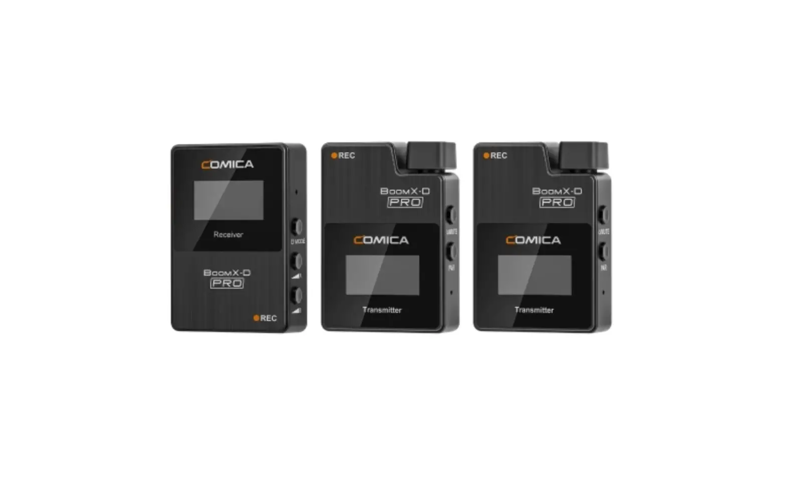 Comica Boomx-d Pro 2.4g Dual-channel On-board Recording Wireless Microphone User Manual Comica Boomx-d Pro 2.4g Dual-channel On-board Recording Wireless Microphone User Manual