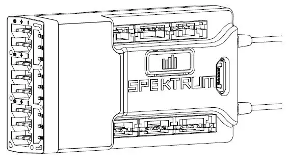 SPEKTRUM AR10100T DSMX 10-Channel Telemetry Receiver fig 1SPEKTRUM AR10100T DSMX 10-Channel Telemetry Receiver fig 1