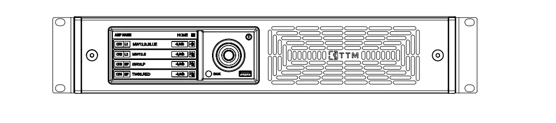 Outline Ttm 8k4 Multi Purpose Amplifier User Manual