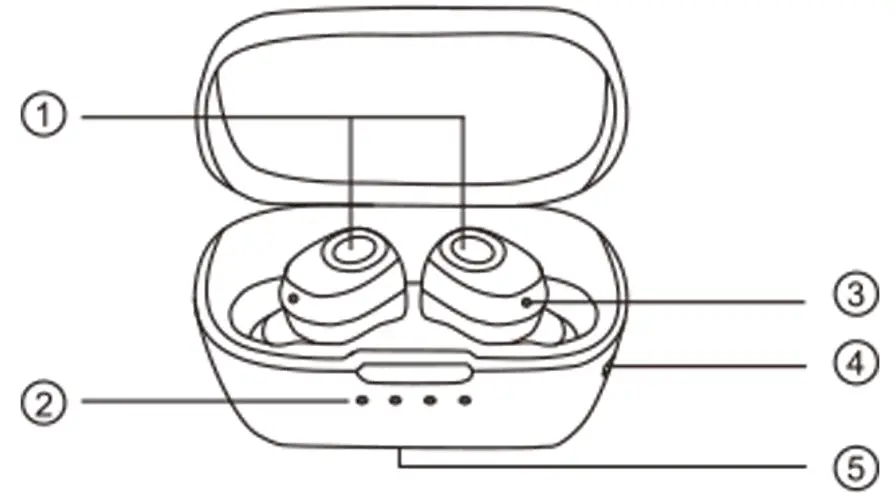 RUDU RD01 True Wireless Earbuds - 1