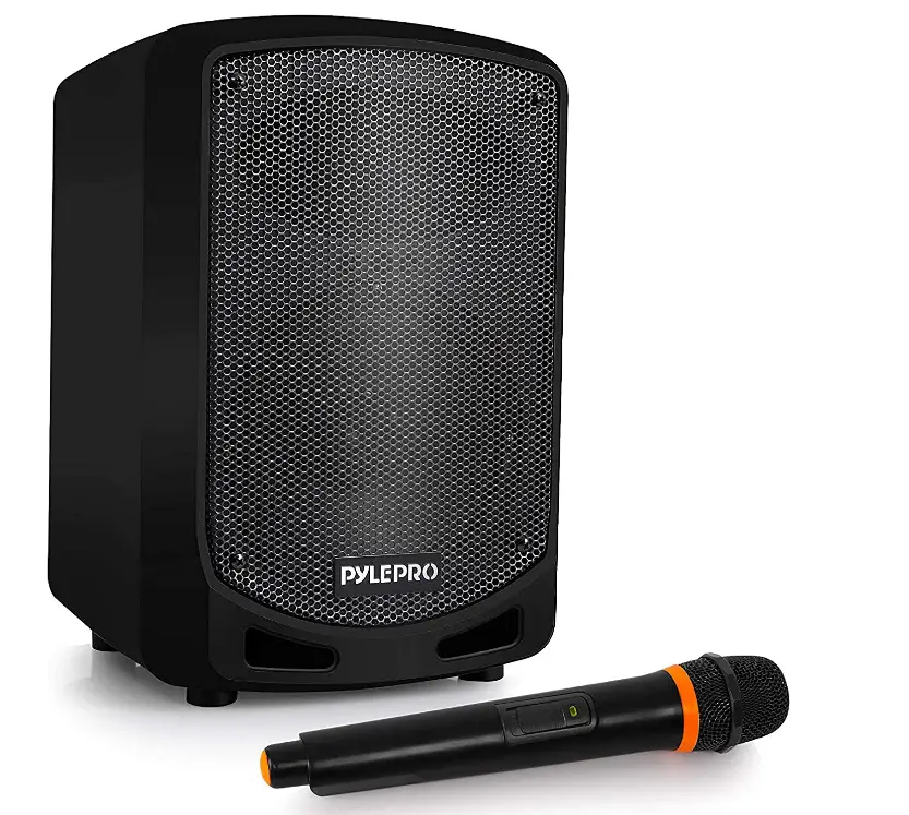 Pyle Portable-Bluetooth-PA-Speaker-System-Indoor-Outdoor-Karaoke-Sound-System
