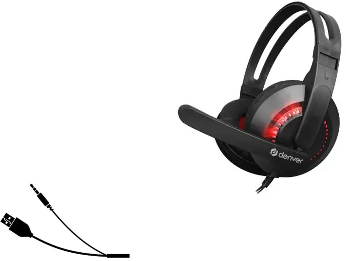 LED Headset with Microphone