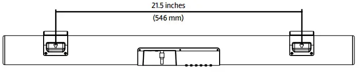 naxa 32TV Sound Bar System bar