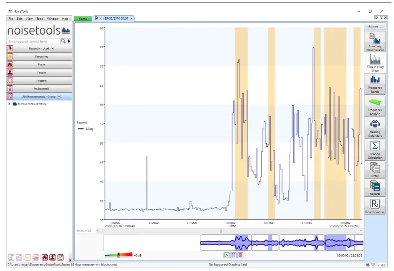Cirrus Research CK 199L Trojan Lite Noise Nuisance Recorder FIG 14