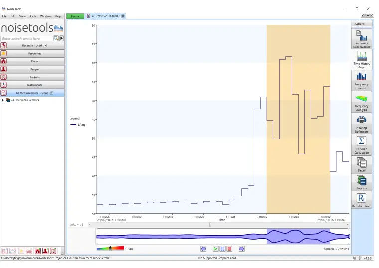 Cirrus Research CK 199L Trojan Lite Noise Nuisance Recorder FIG 15