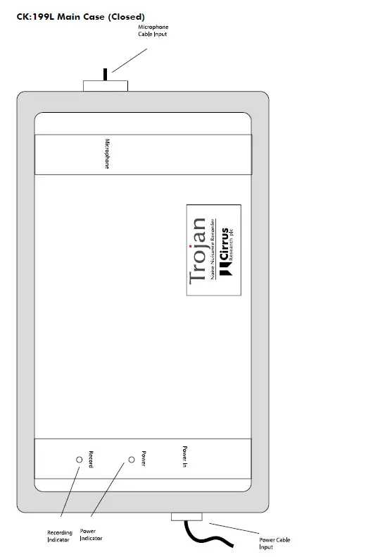 Cirrus Research CK 199L Trojan Lite Noise Nuisance Recorder FIG 21