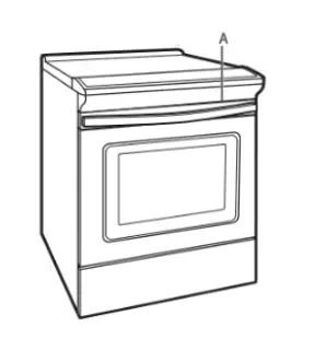 Whirlpool WEC310S0LS Front Control Electric Freestanding Range FIG 6
