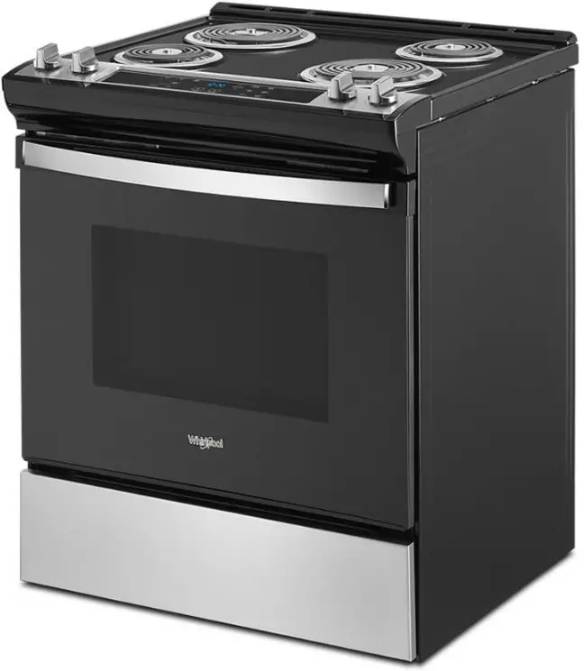 Whirlpool WEC310S0LS Front Control Electric Freestanding Range PRODUCT