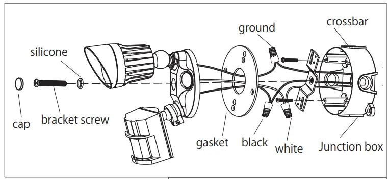 canarm HO 01 01S SECURITY LIGHT - fig