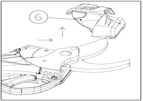 VOLPI ORIGINAL PV220 Electrical Pruning Shear - fig 4