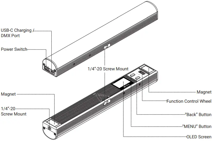 Aputure MT Pro Mini Tube Light-fig3