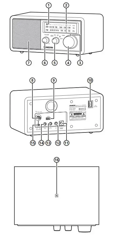 SANGEAN-WR-11BT+Bluetooth-Radio-FIG-1