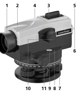 Laserliner-AL-26-Plus-Classic-Level-Self-Levelling-Optical-Magnification-FIG-2