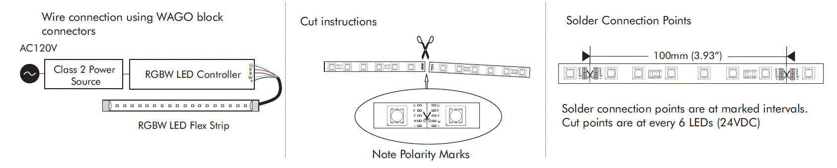 LED WORLD FA60M50-2M-24V-RGBW IC RGBW LED Flex Strip fig 6